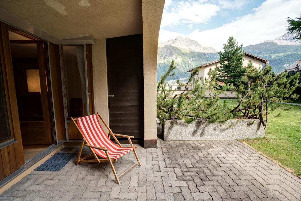 Ferienwohnung Chesa Munteratsch Silvaplana Exterior foto