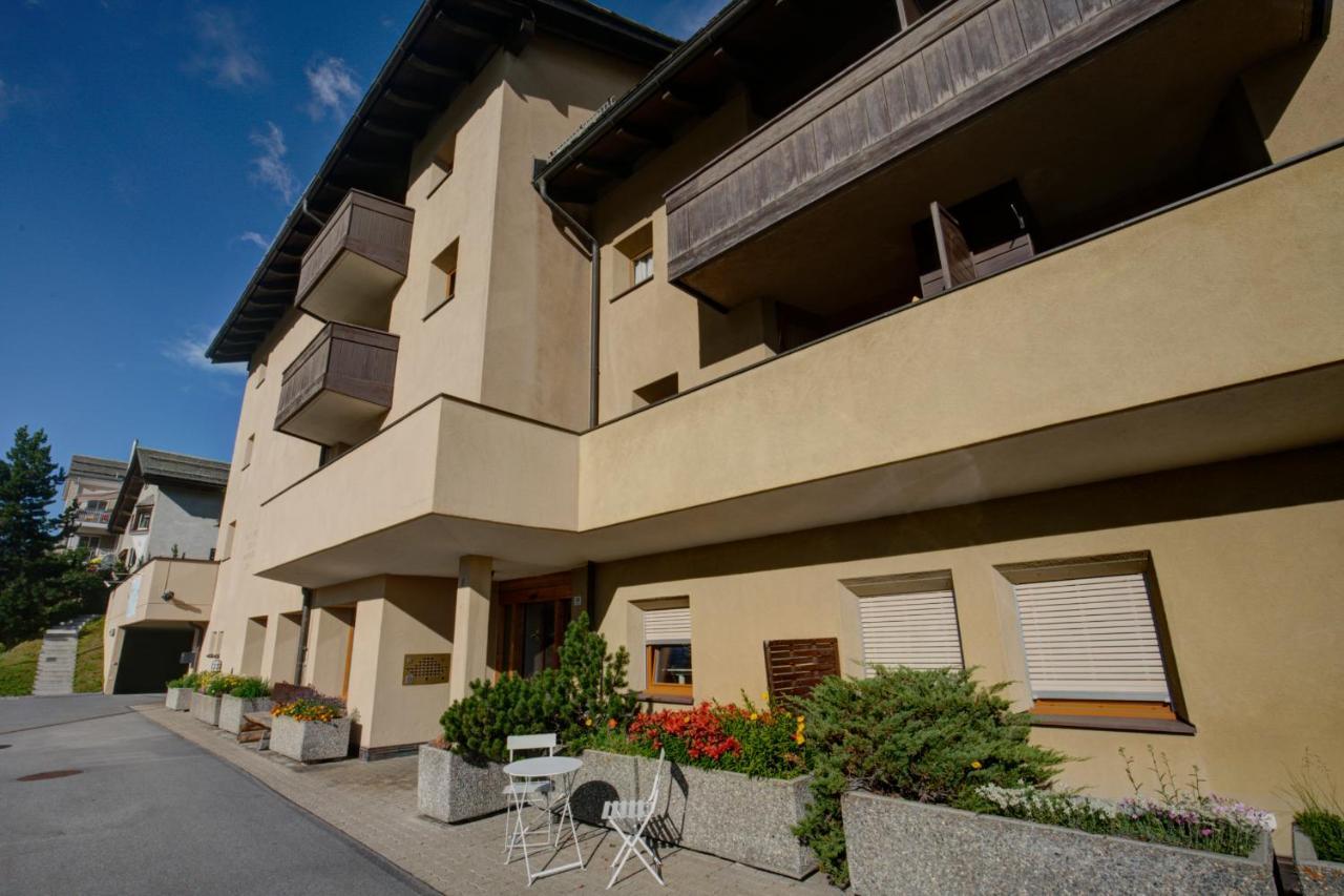 Ferienwohnung Chesa Munteratsch Silvaplana Exterior foto