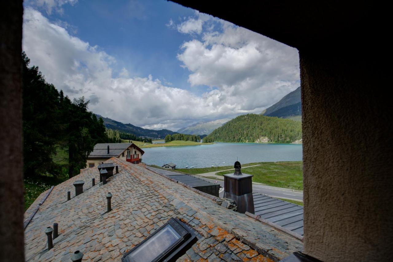 Ferienwohnung Chesa Munteratsch Silvaplana Exterior foto