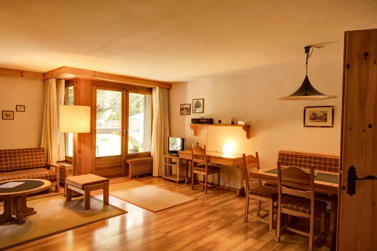 Ferienwohnung Chesa Munteratsch Silvaplana Exterior foto