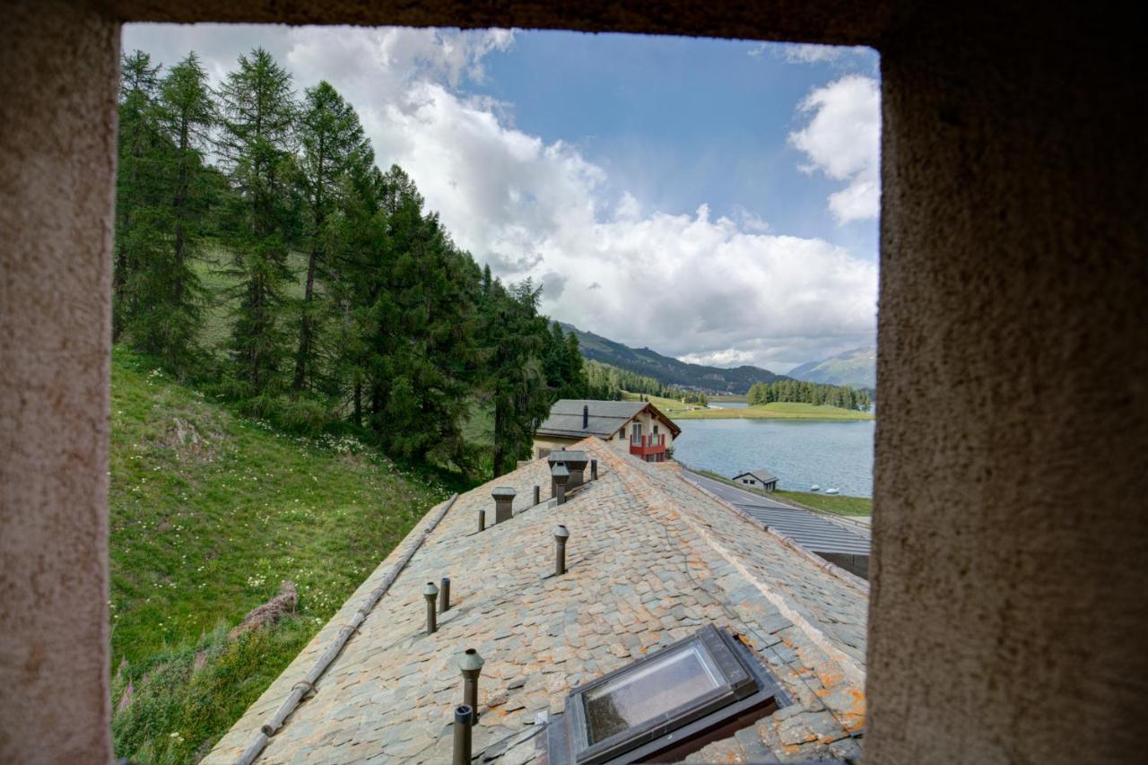 Ferienwohnung Chesa Munteratsch Silvaplana Exterior foto
