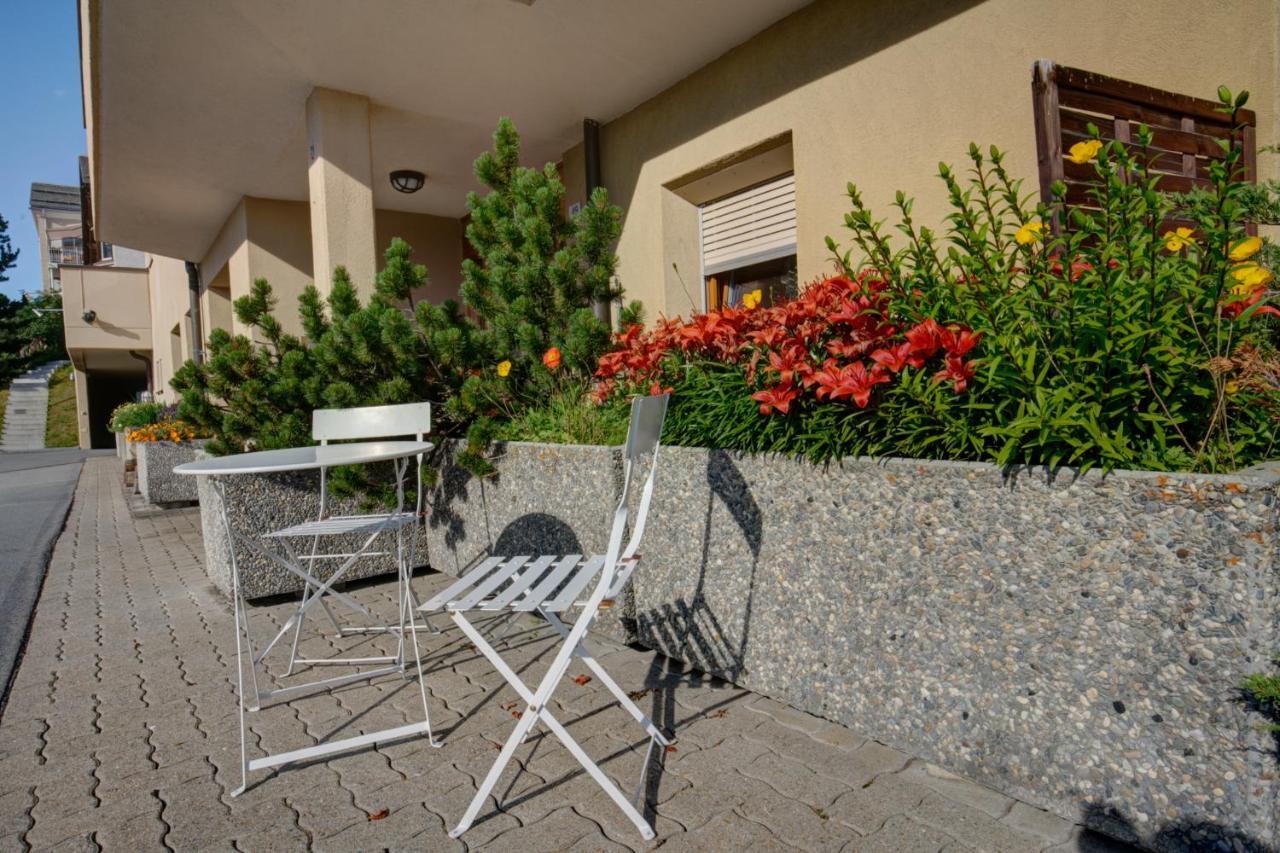 Ferienwohnung Chesa Munteratsch Silvaplana Exterior foto