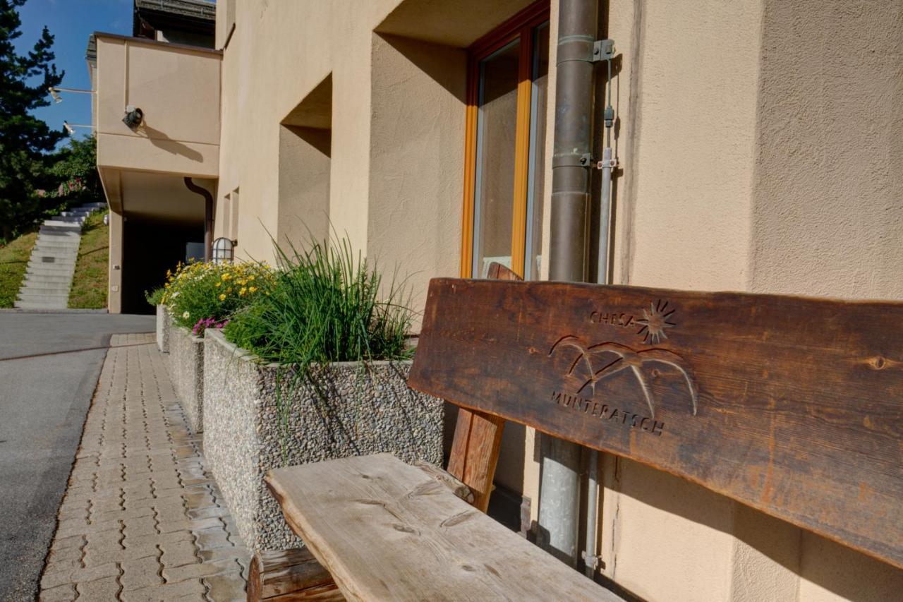Ferienwohnung Chesa Munteratsch Silvaplana Exterior foto